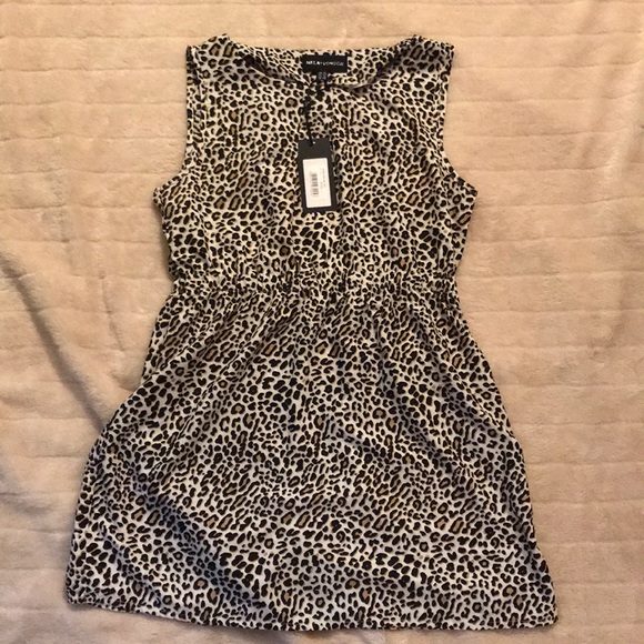 mela leopard print dress